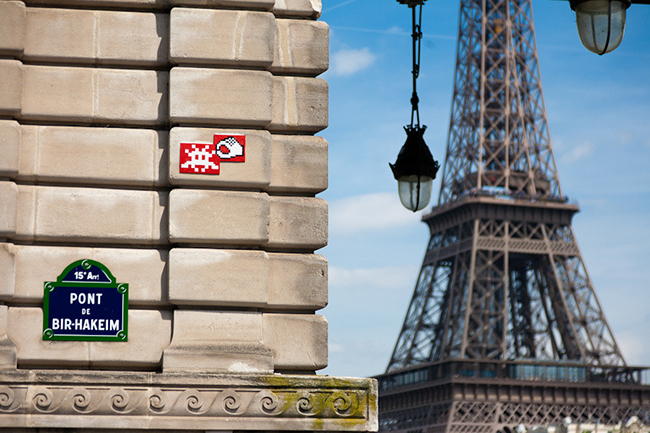 Space Invaders à Paris