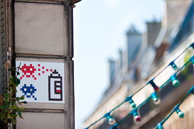 Space Invader @ Paris (France)