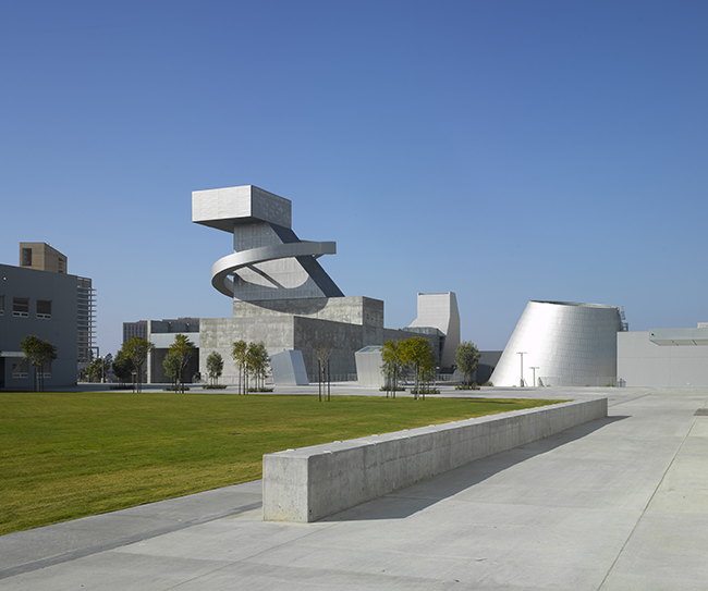 USA, Los Angeles, High School No. 9 Architekten: Coop Himmelb(l)au