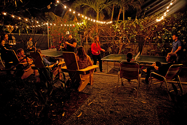 MIAMI, FL:  The Broken Shaker Club is inside the Freehand Miami Hotel, complete with outdoor areas as well.