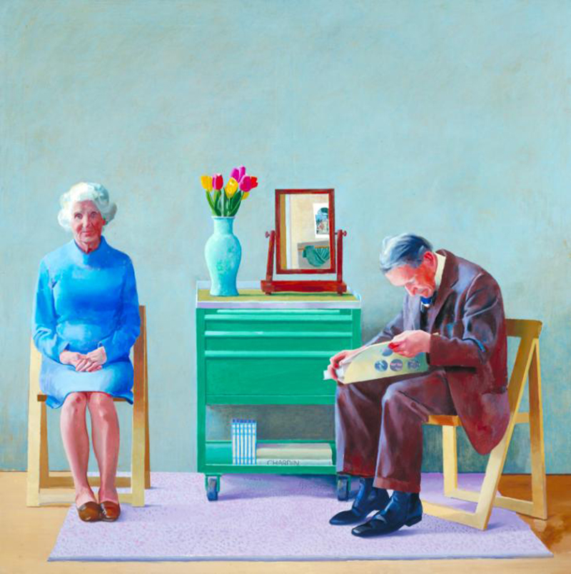 My Parents 1977 David Hockney born 1937 Purchased 1981 http://www.tate.org.uk/art/work/T03255